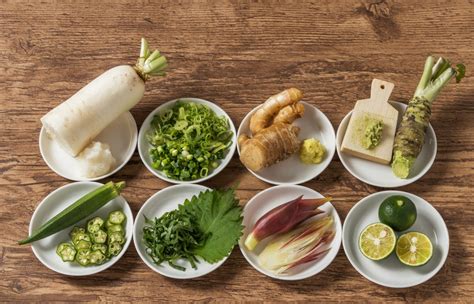 Yakumi Condiments In Japanese Cooking .